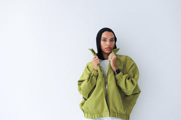 Huggie Waterproof Jacket – Lime