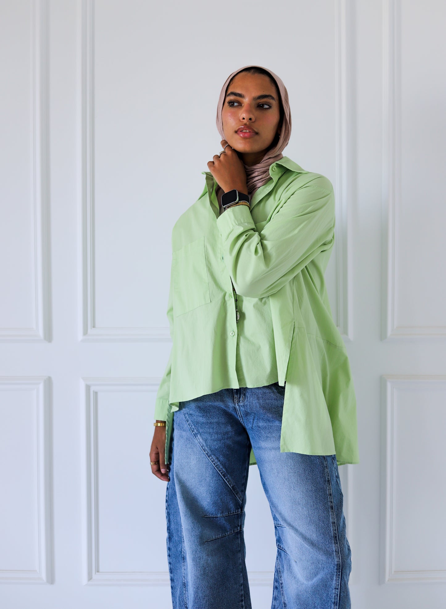 Unicorn Shirt –– Apple Green
