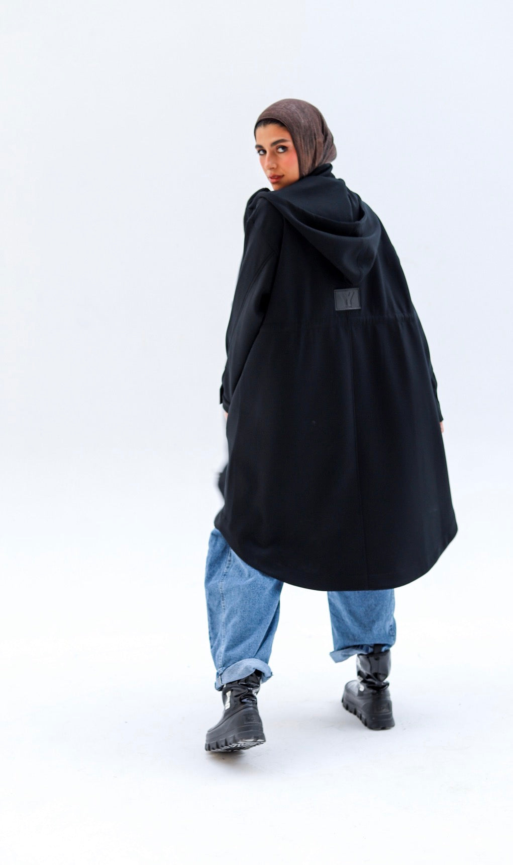 Cloud Long Jacket — Black – ZEYYLAN
