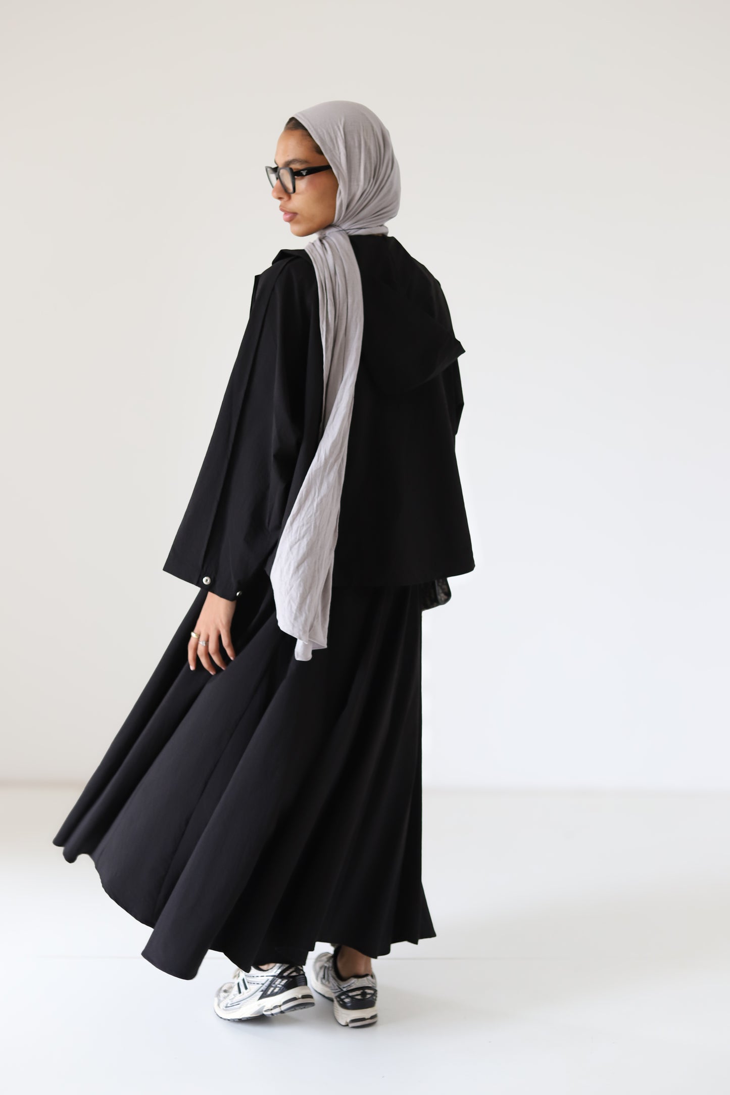 Cloudline Skirt — Black