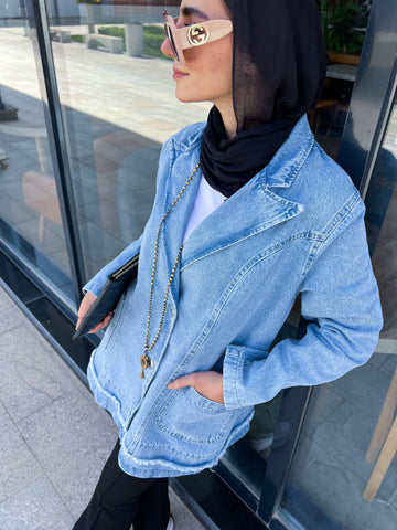 Chilled Out Denim Blazer