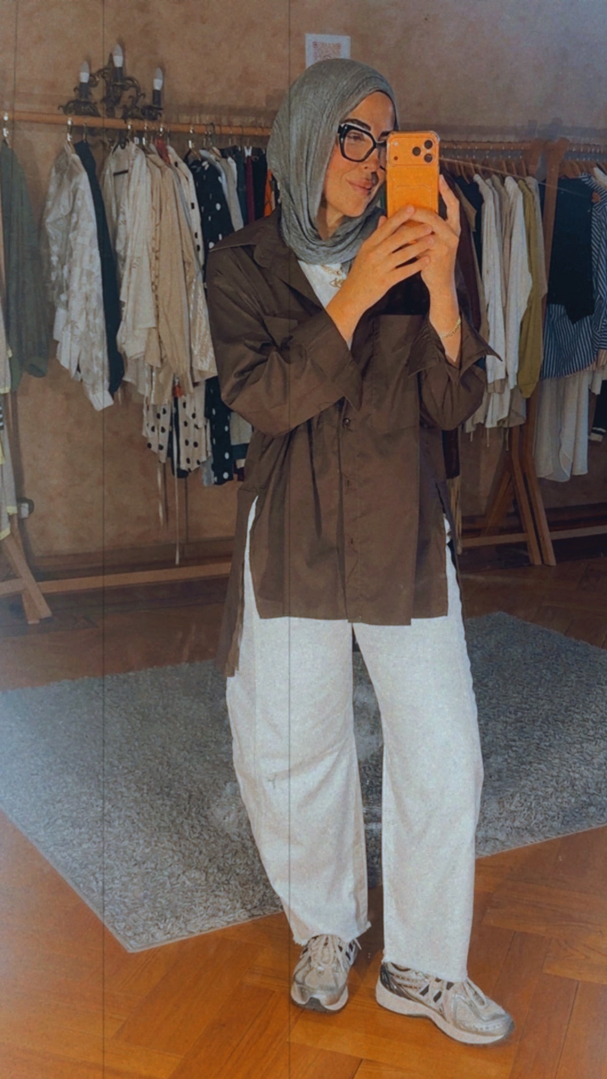 Balloon Denim Pants — Offwhite