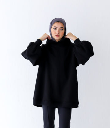 Cozy Hoodie — Black