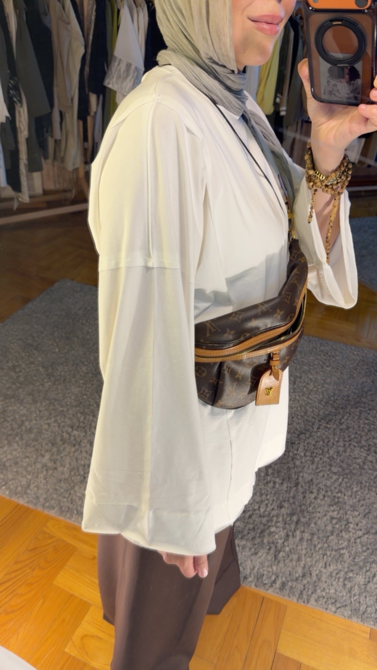 Wide Sleeves T-shirt — Offwhite
