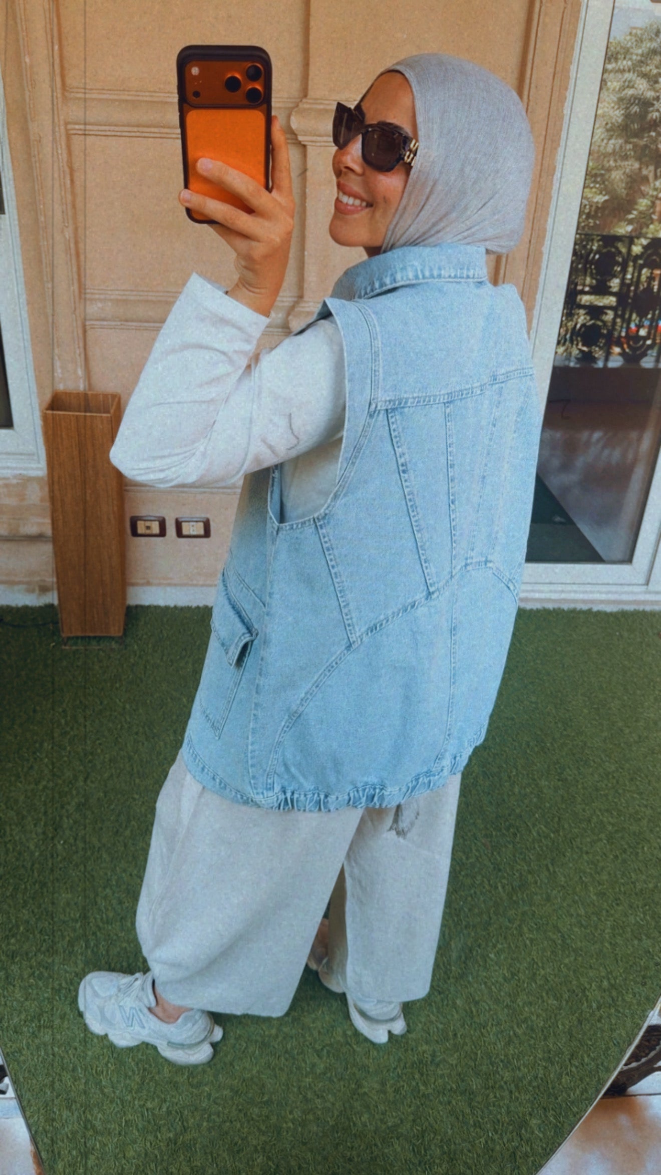 Denim Days Vest — Blue
