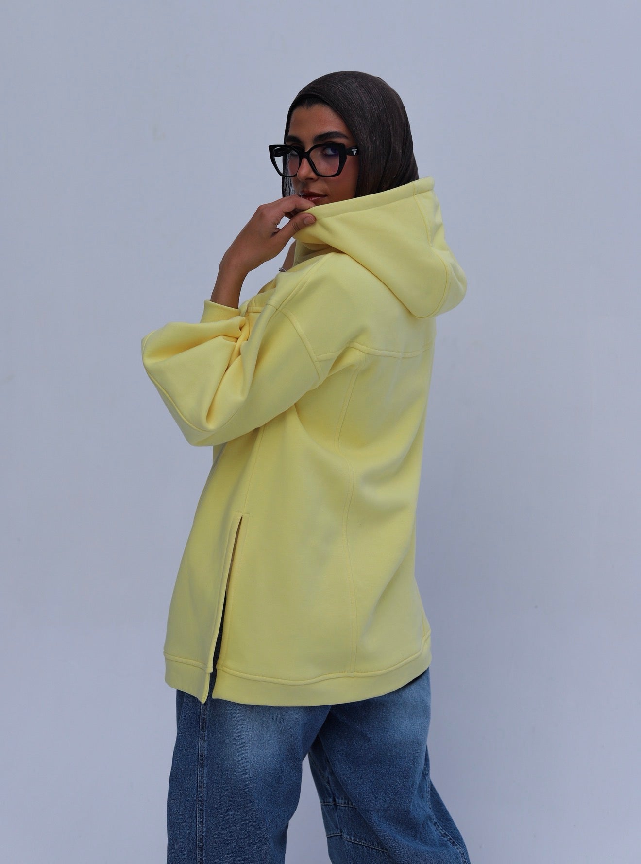 Cozy Hoodie — Butter Yellow