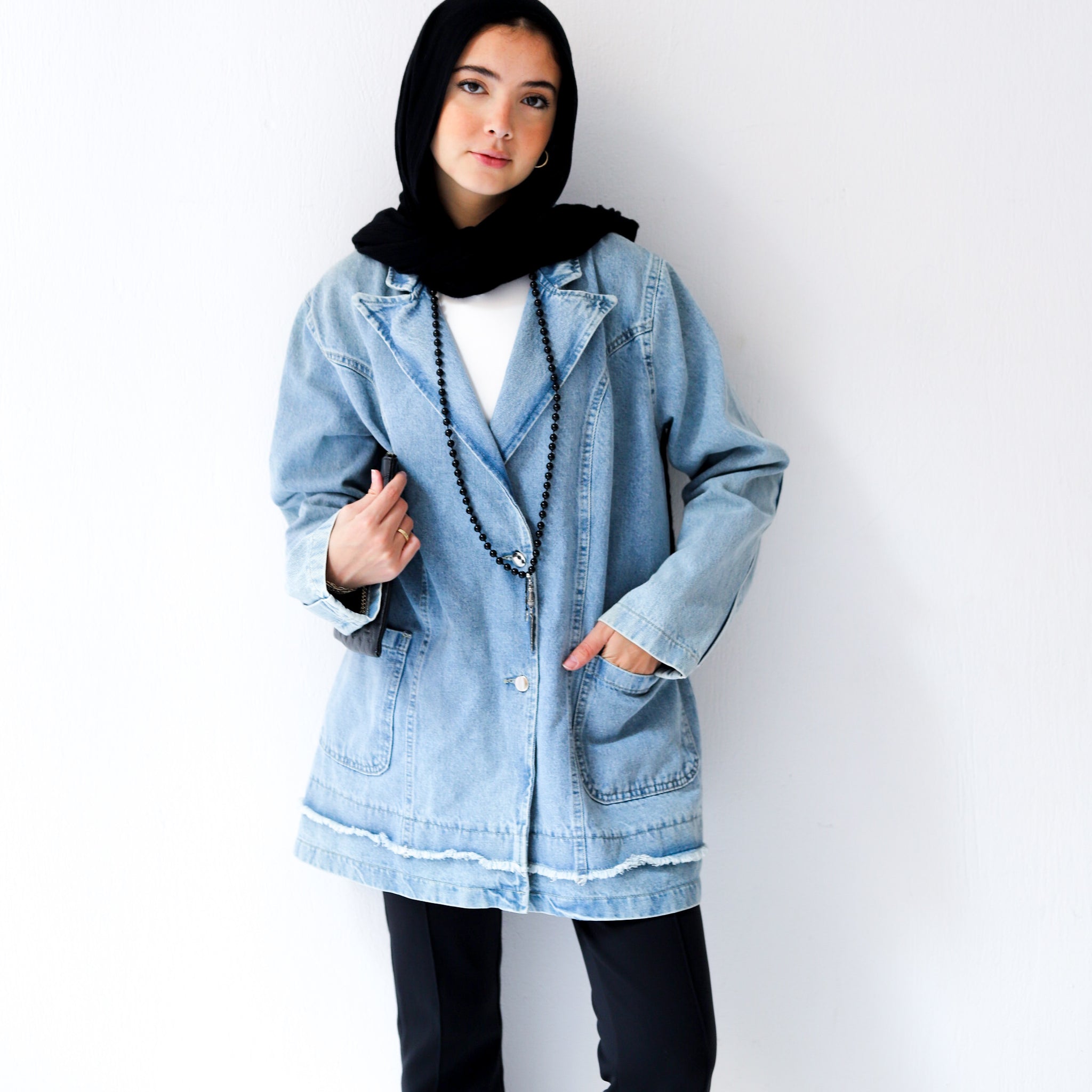 Chilled Out Denim Blazer