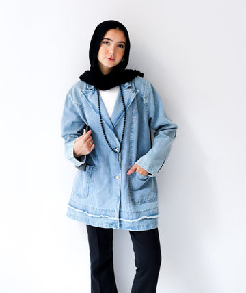 Chilled Out Denim Blazer