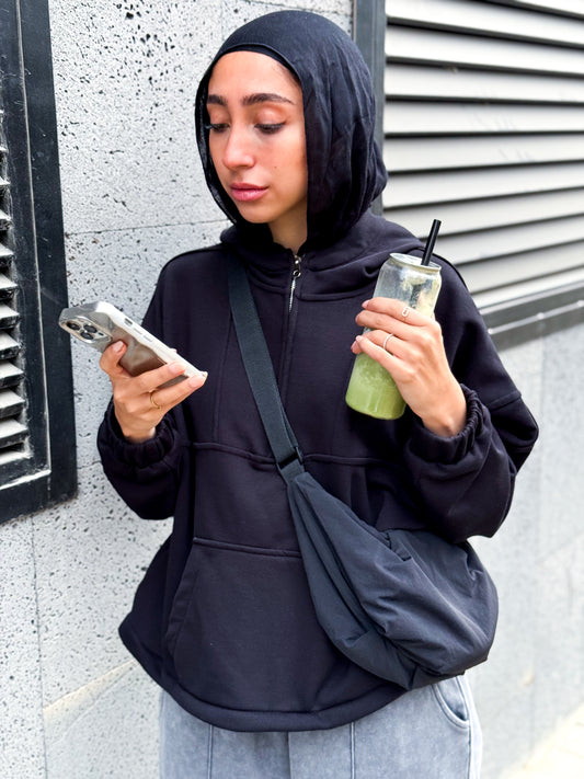 Go Girl Hoodie – Black