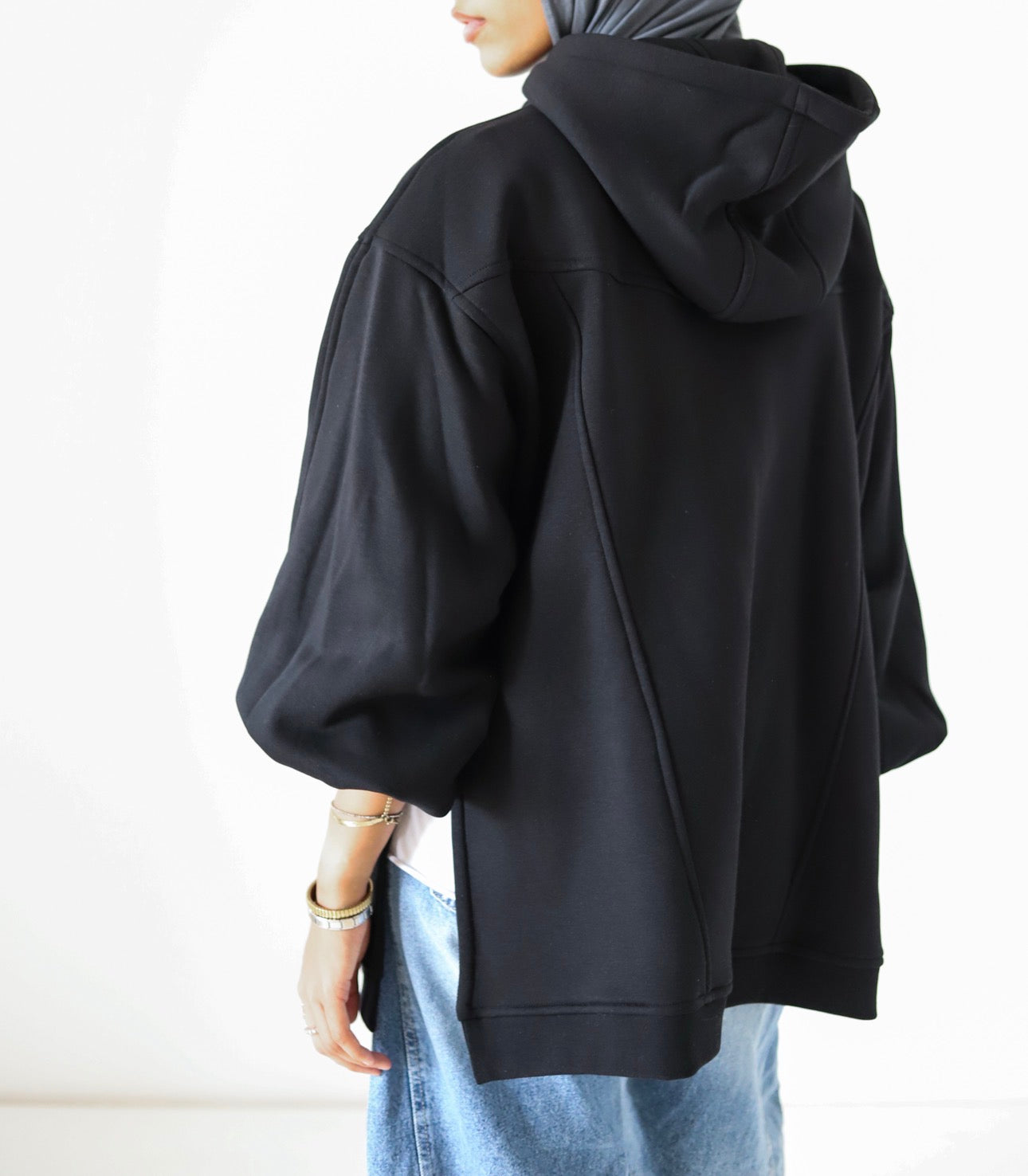 Cozy Hoodie — Black