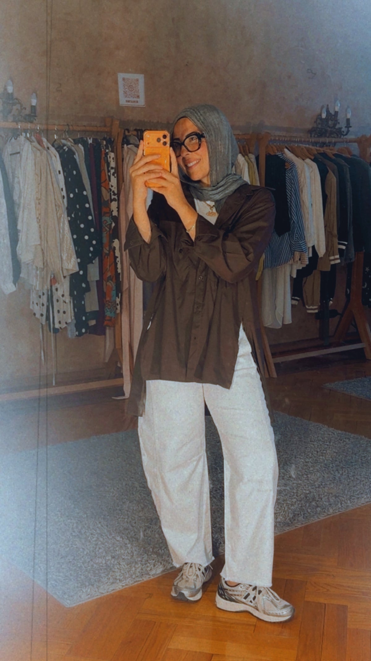 Balloon Denim Pants — Offwhite