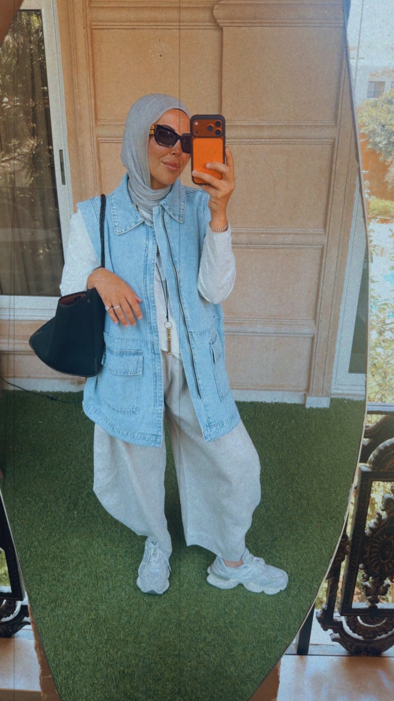 Denim Days Vest — Blue