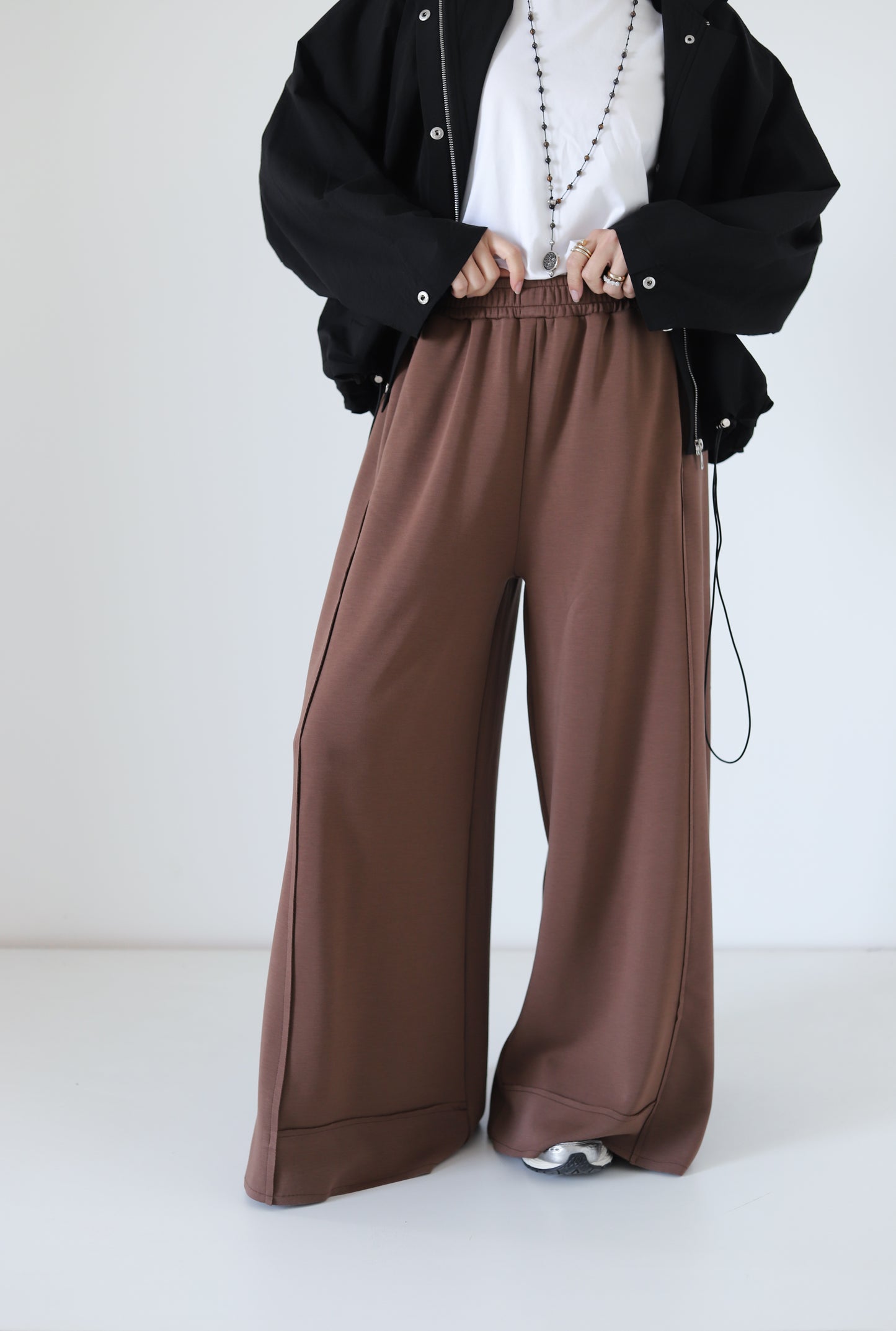 Xtra Wide Pants — Brown