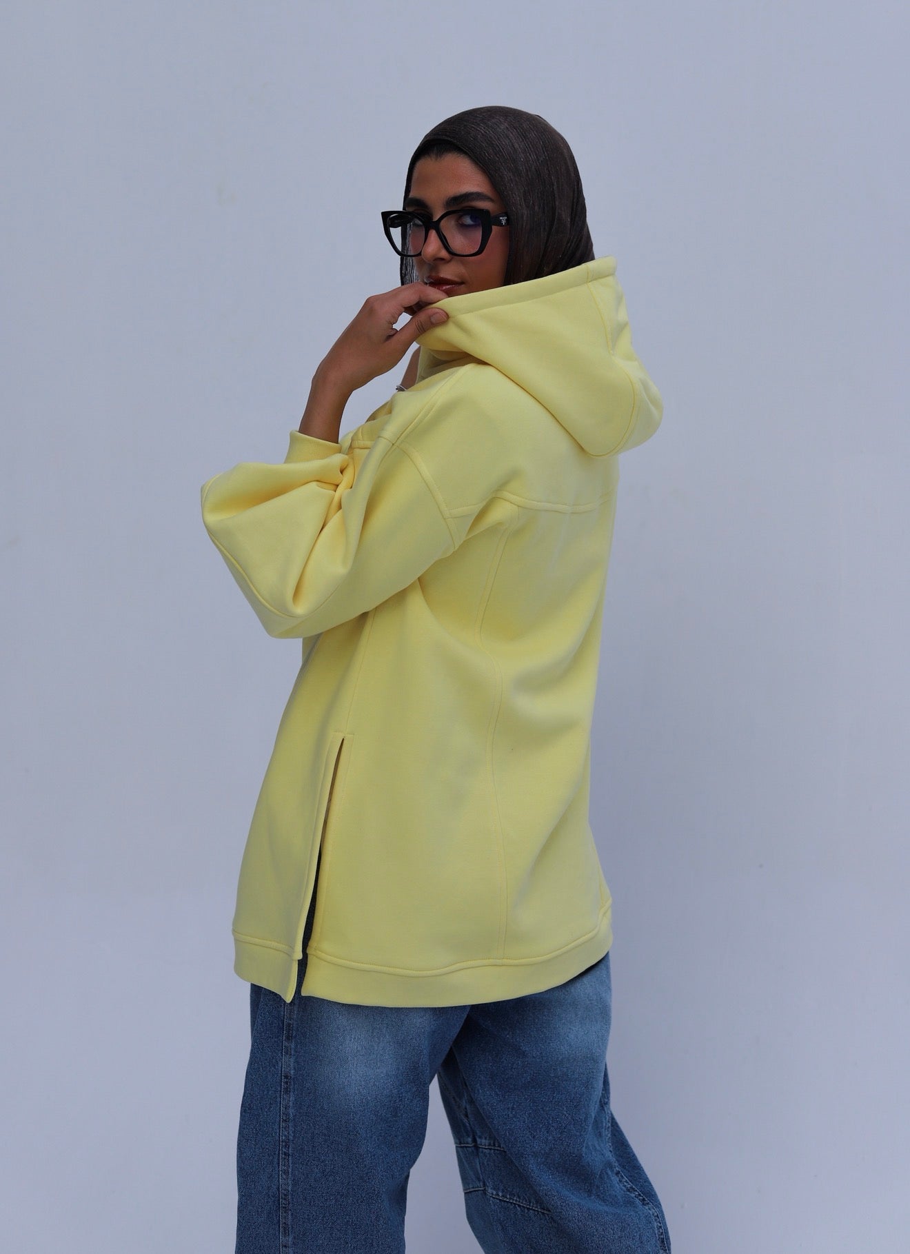 Cozy Hoodie — Butter Yellow