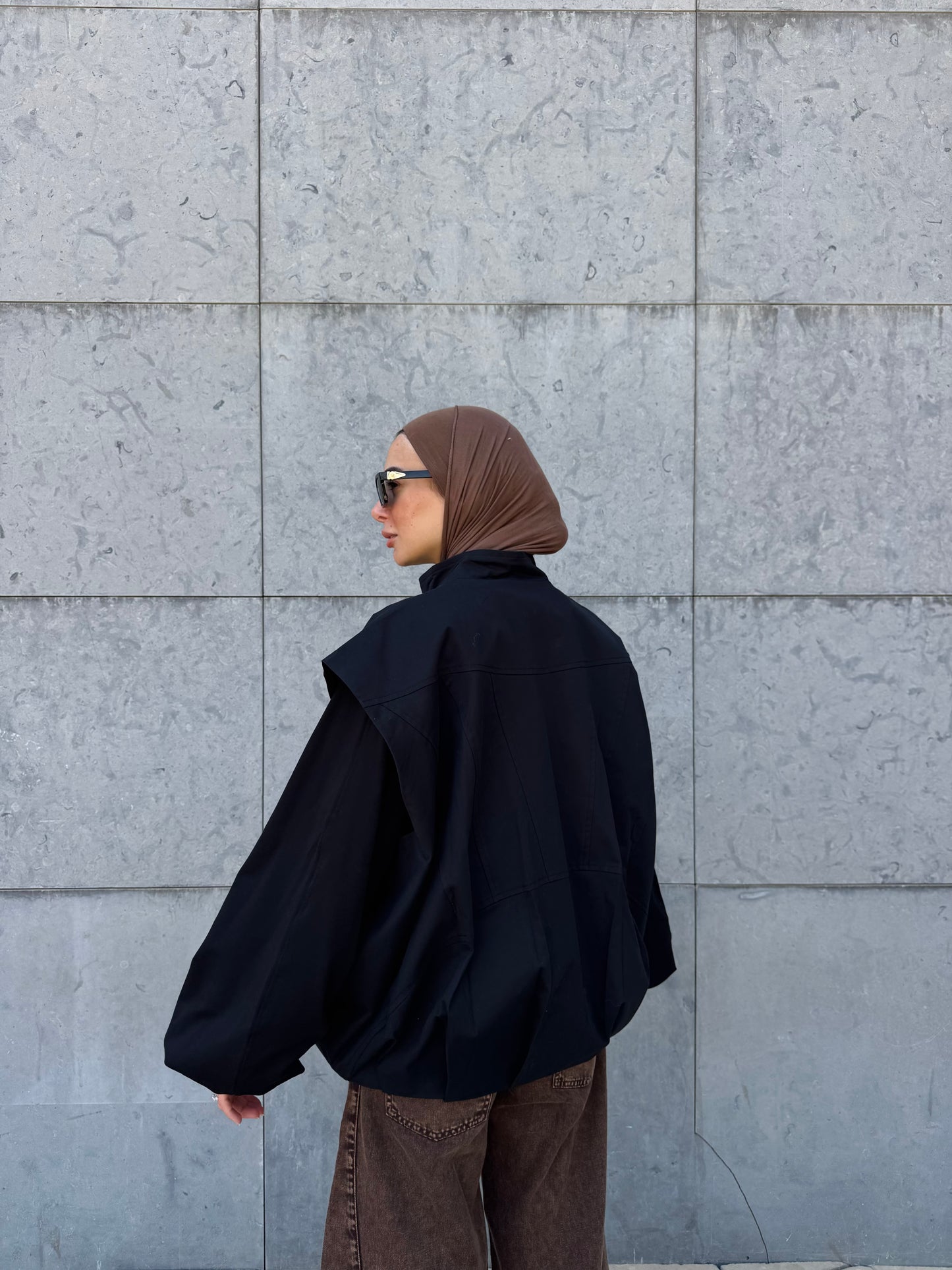 Bomber Vest — Black