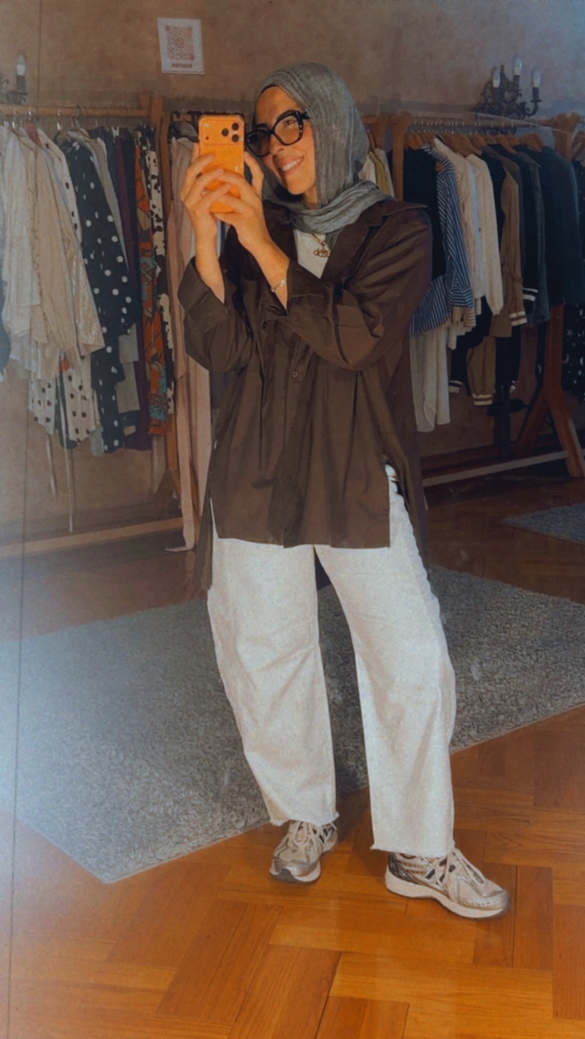 Balloon Denim Pants — Offwhite
