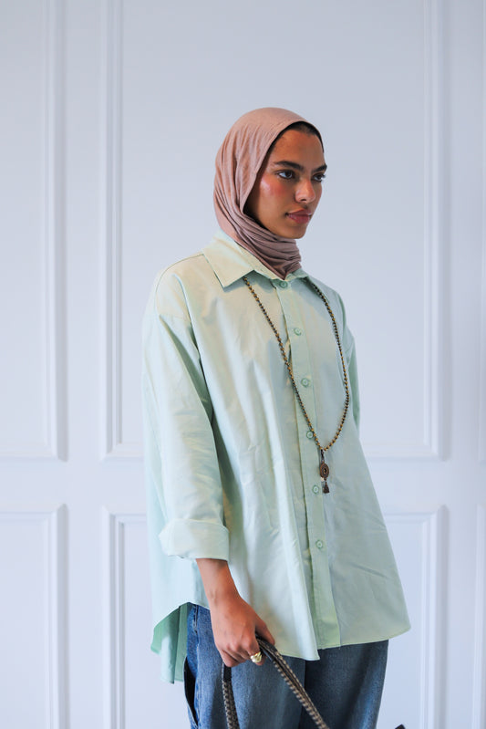 Basically Basic Shirt — Mint