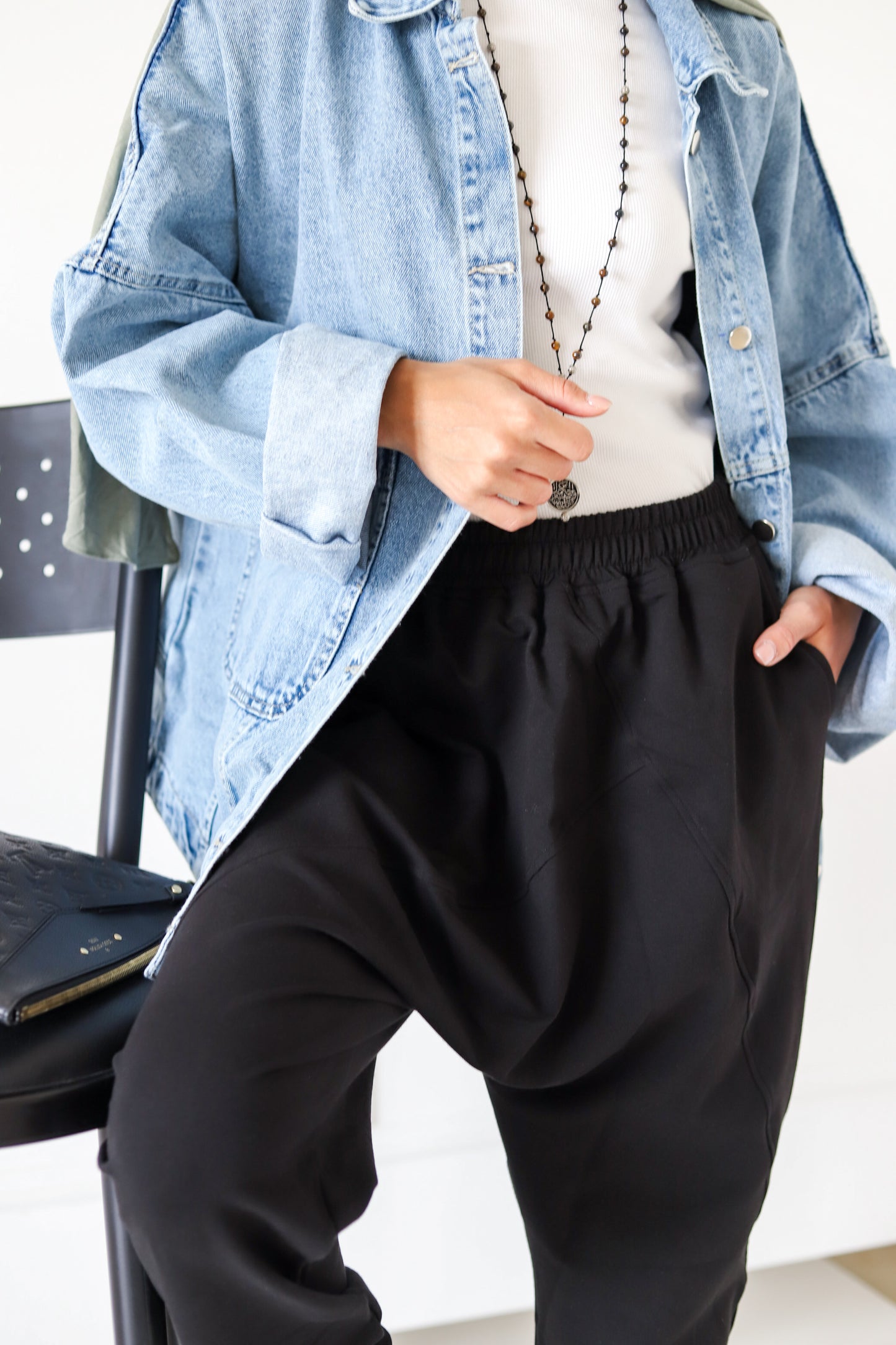 Harem Pants — Black