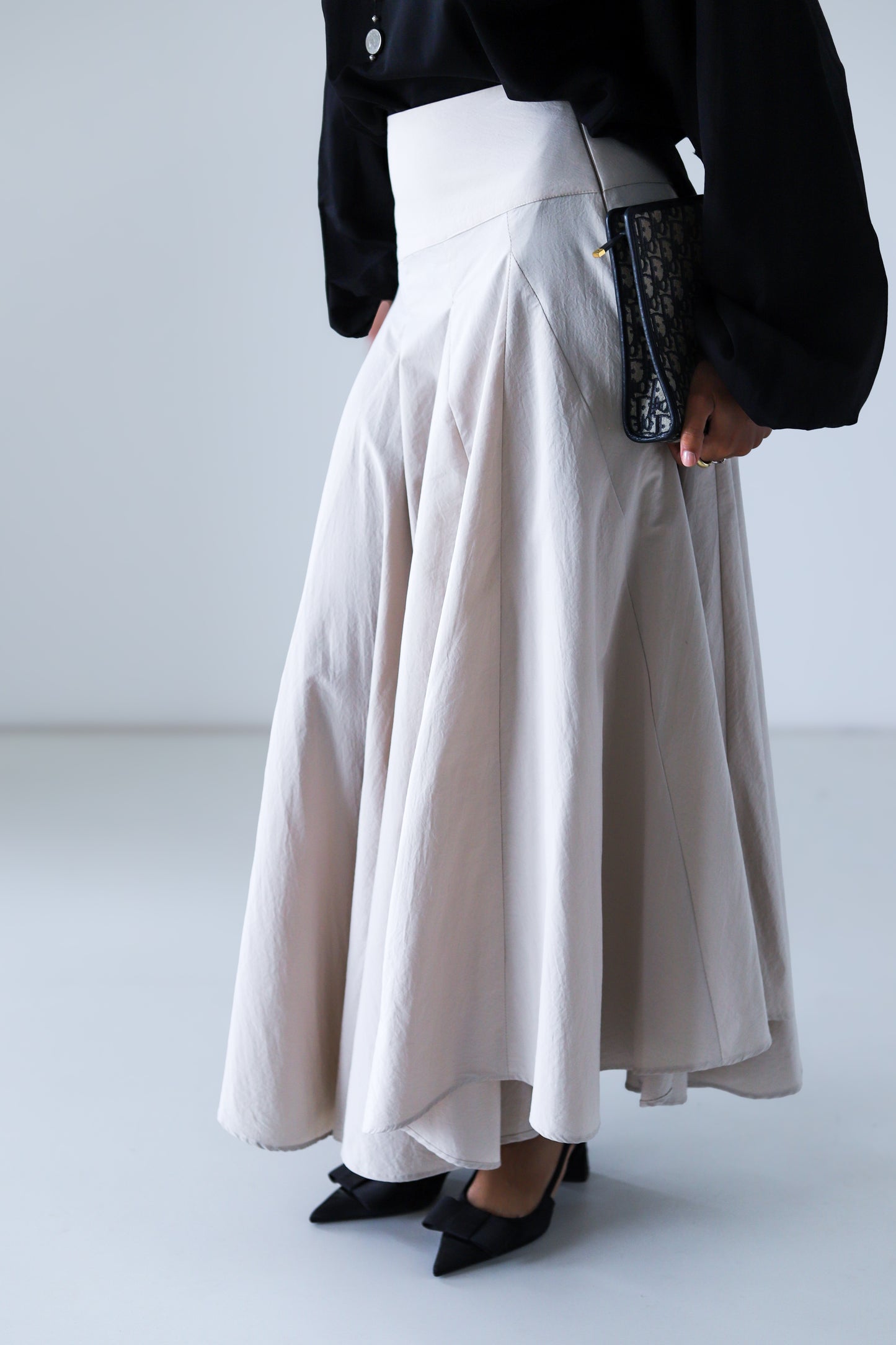 Cloudline Skirt — Beige