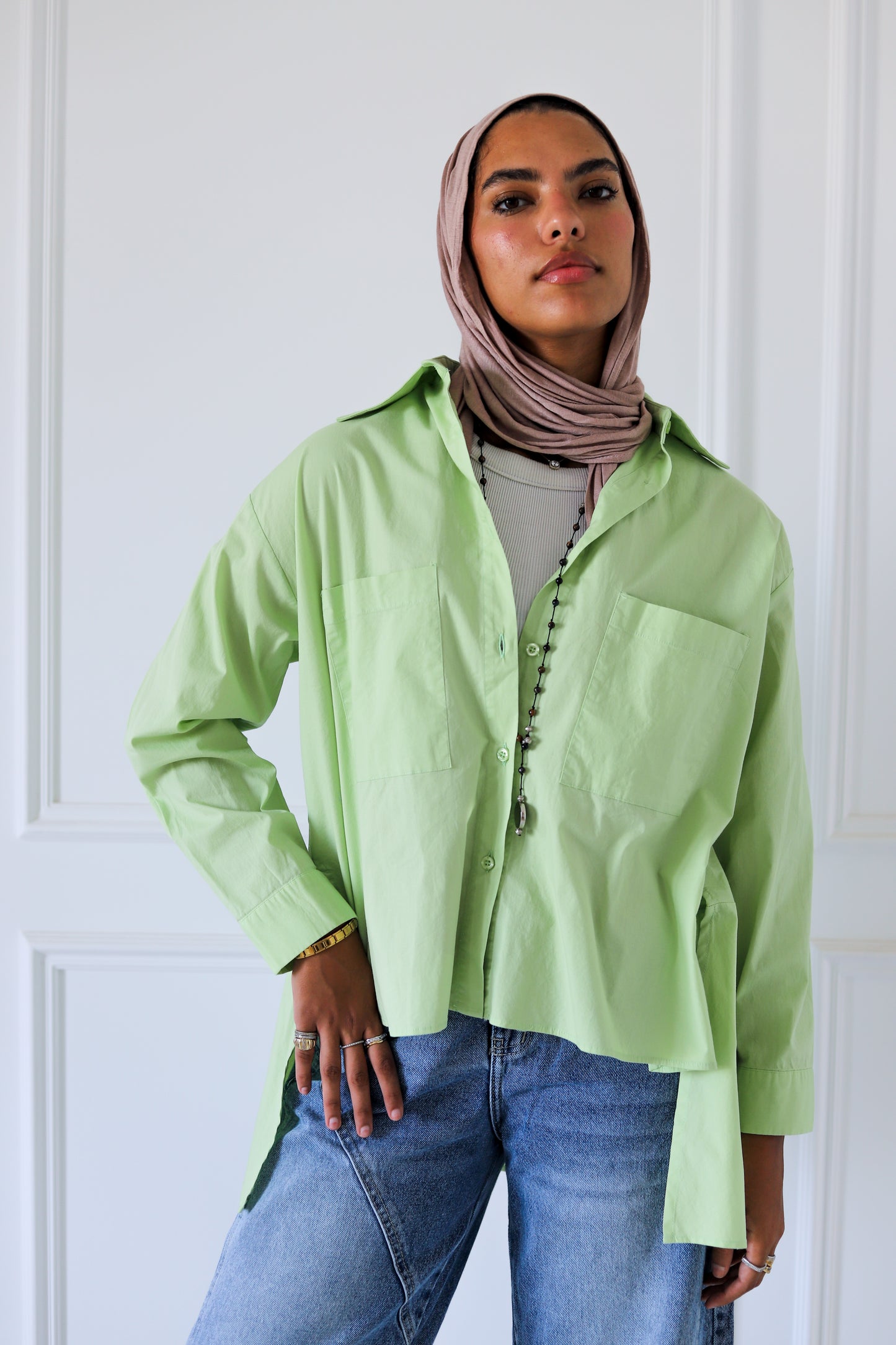 Unicorn Shirt –– Apple Green
