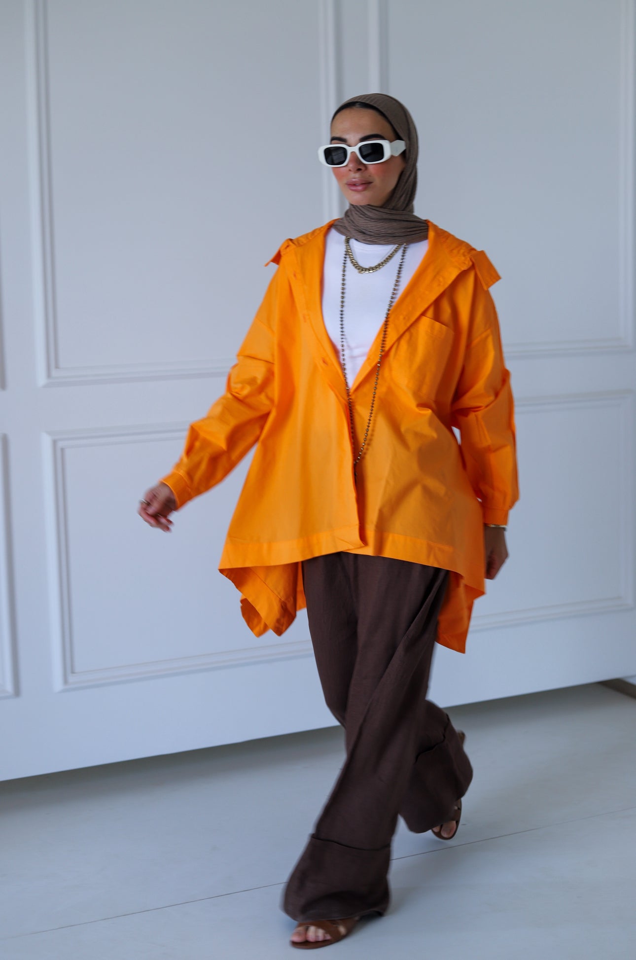 Wiggly Shirt — Orange