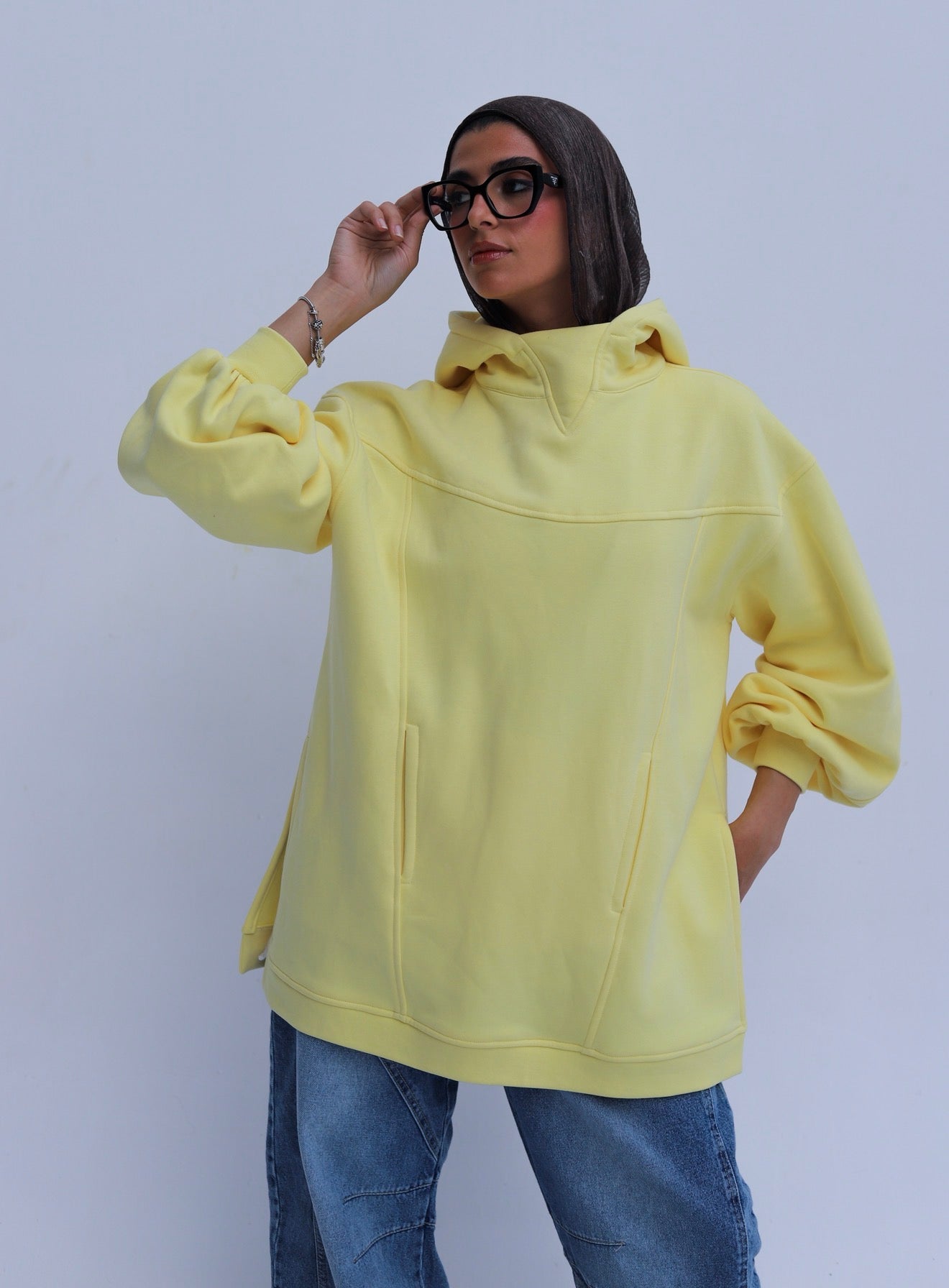 Cozy Hoodie — Butter Yellow