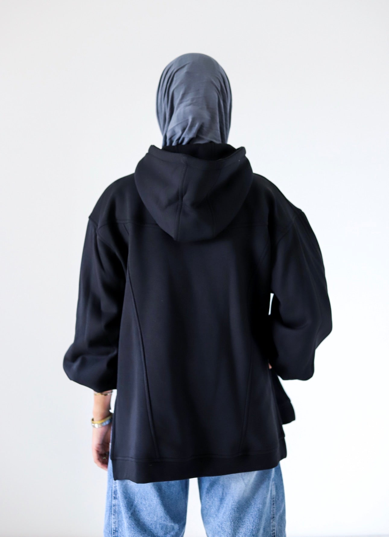 Cozy Hoodie — Black