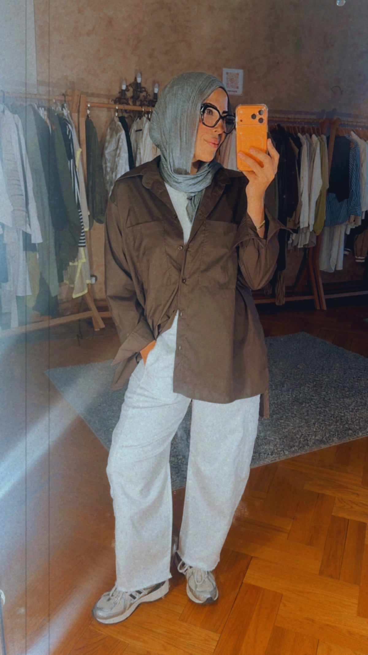 Balloon Denim Pants — Offwhite