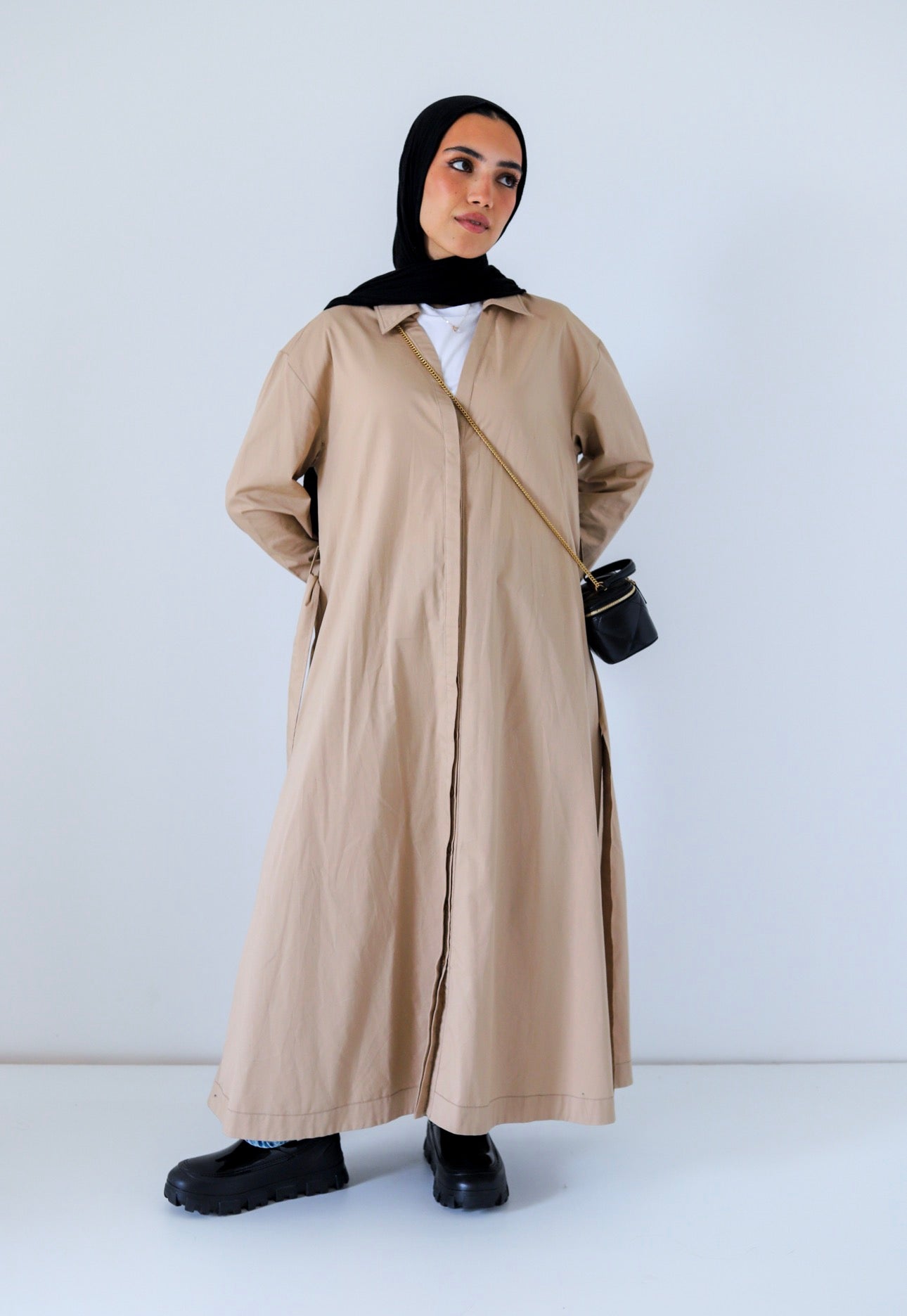 Easy To Style Dress — Beige