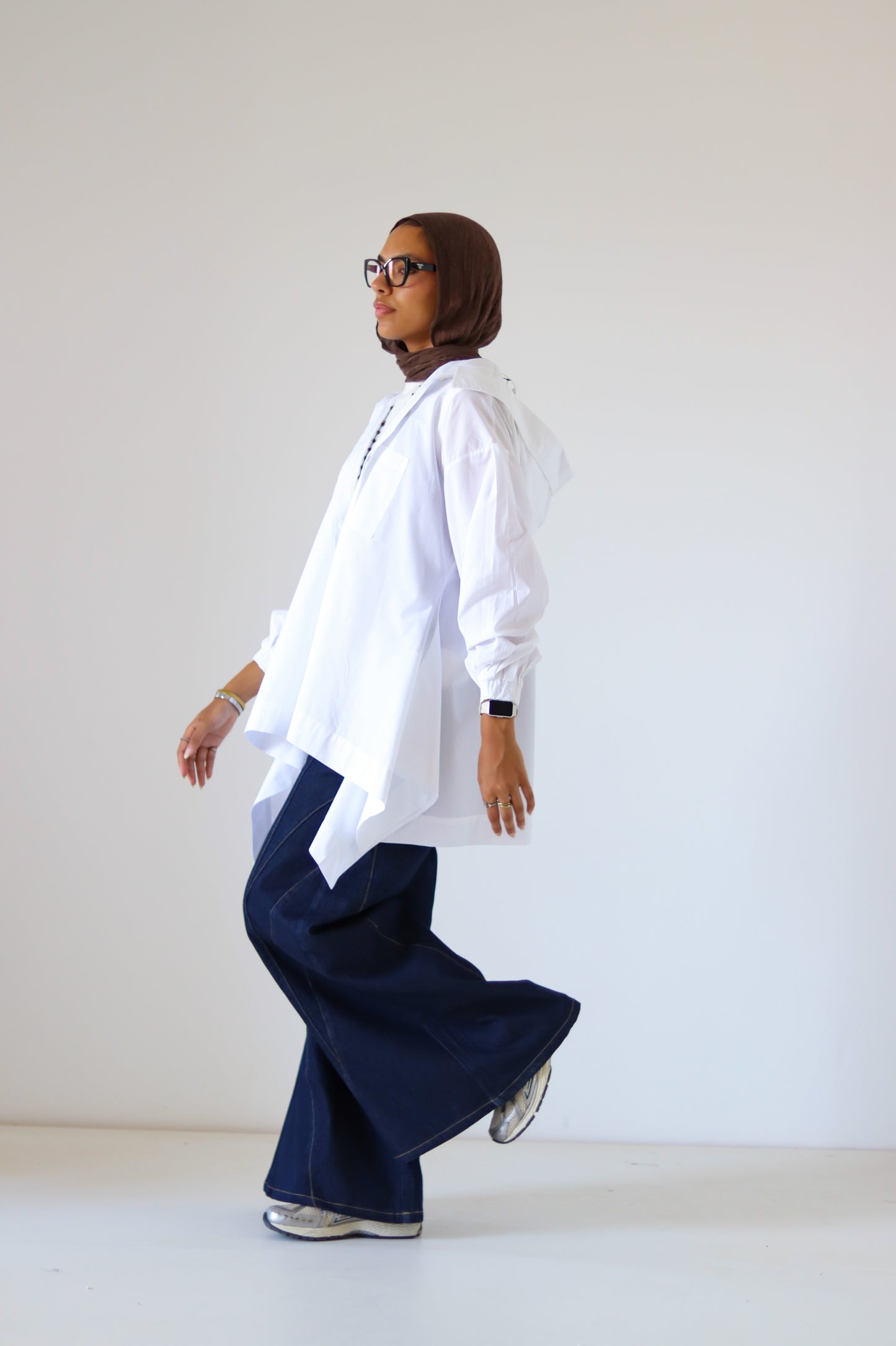 Wiggly Poplin Shirt — OffWhite