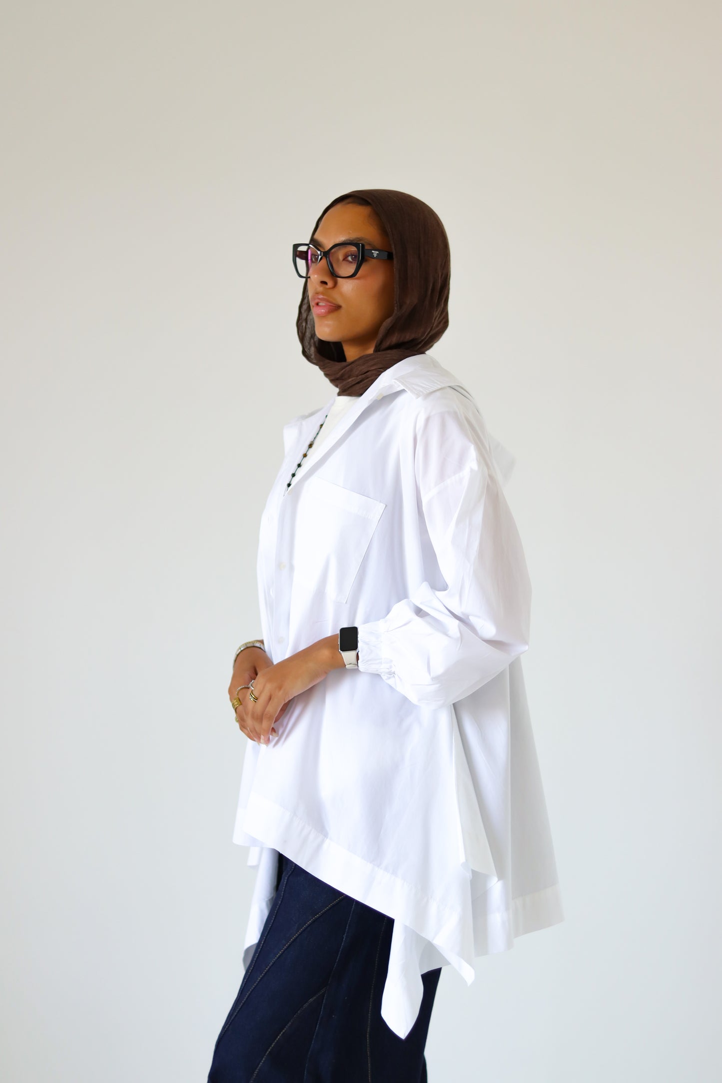 Wiggly Poplin Shirt — OffWhite