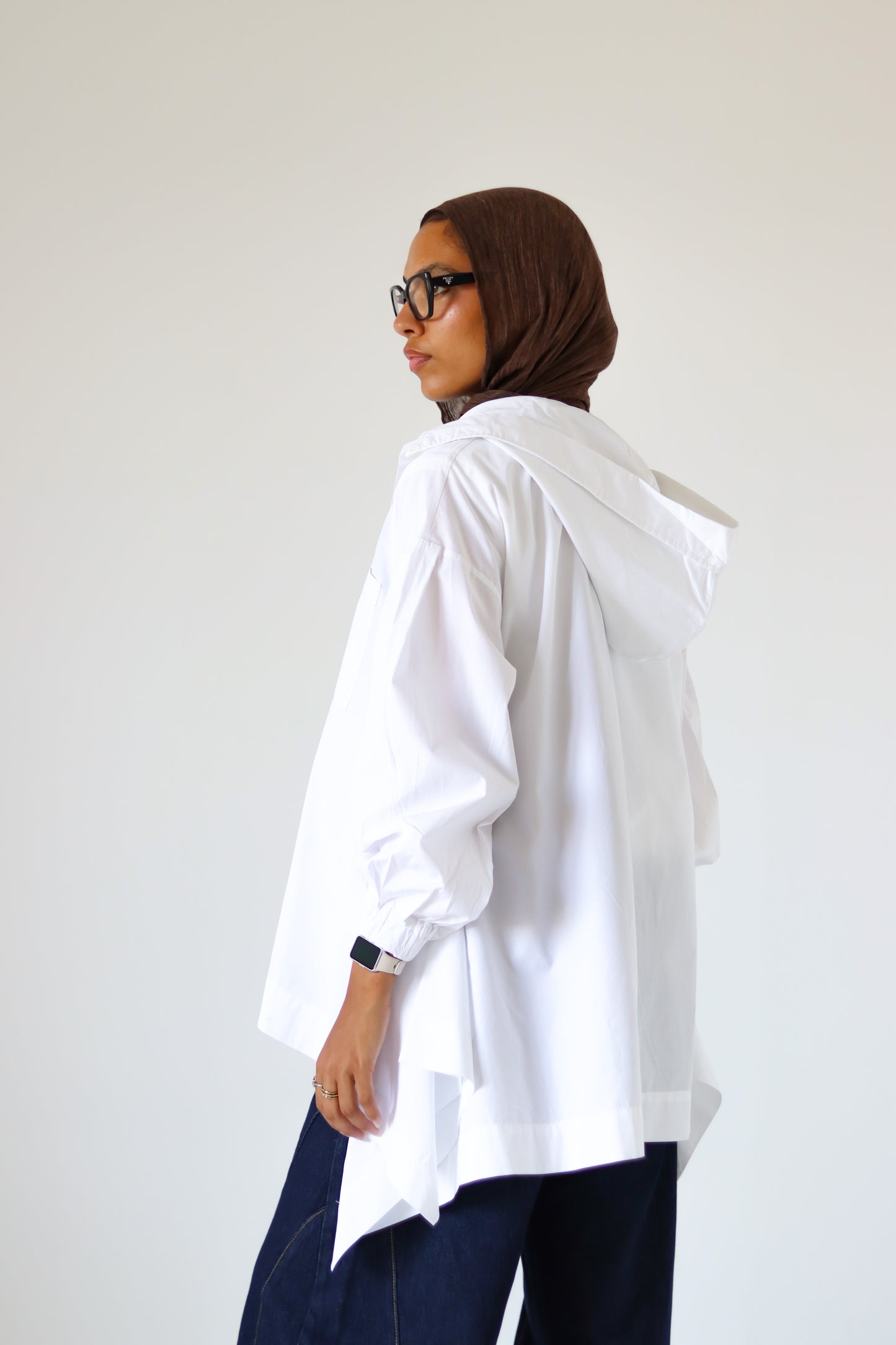 Wiggly Poplin Shirt — OffWhite