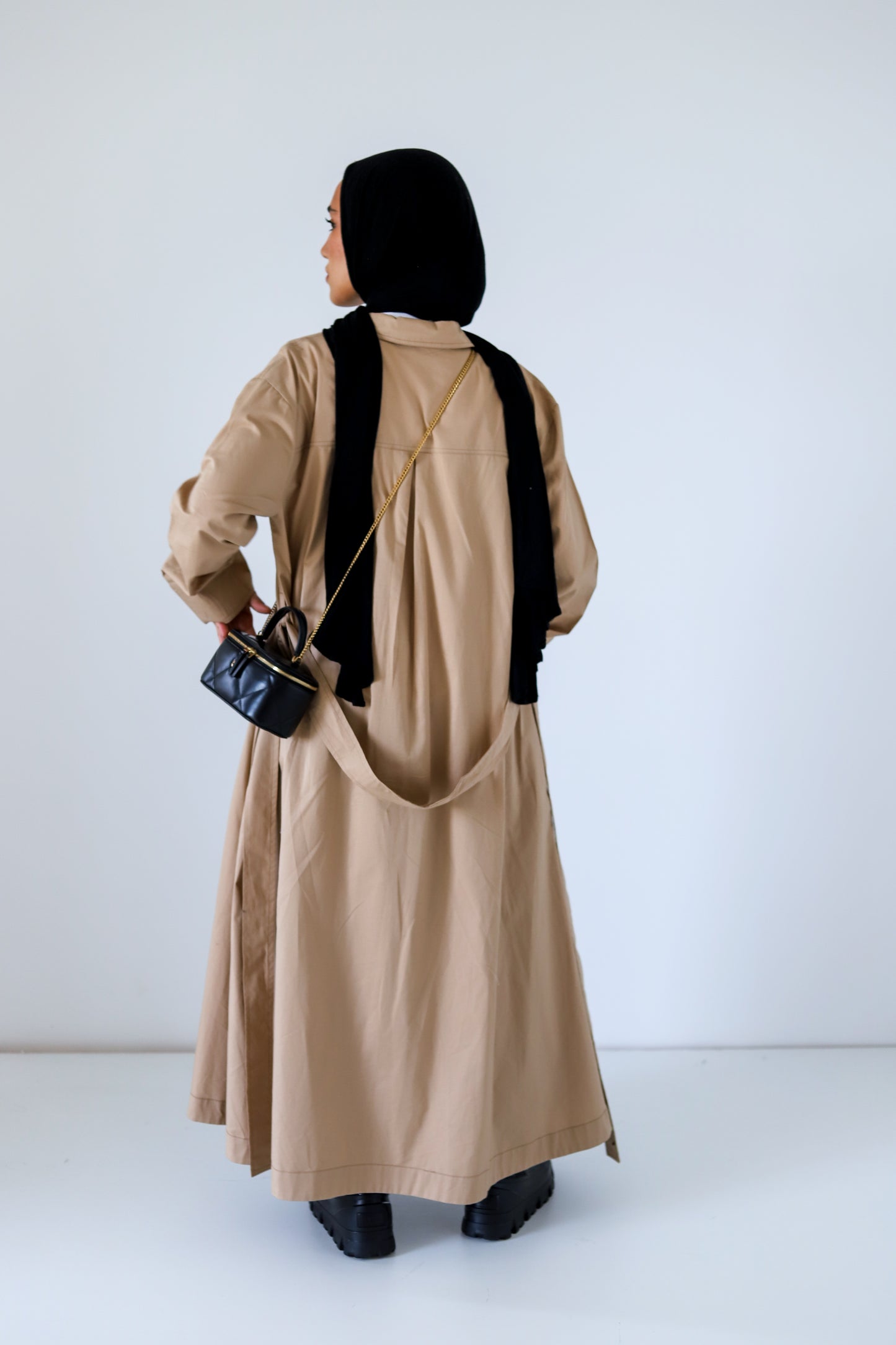 Easy To Style Dress — Beige