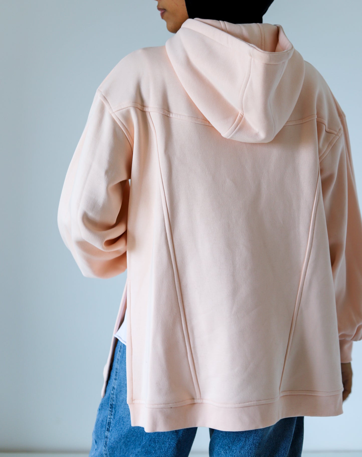 Cozy Hoodie — Baby Pink