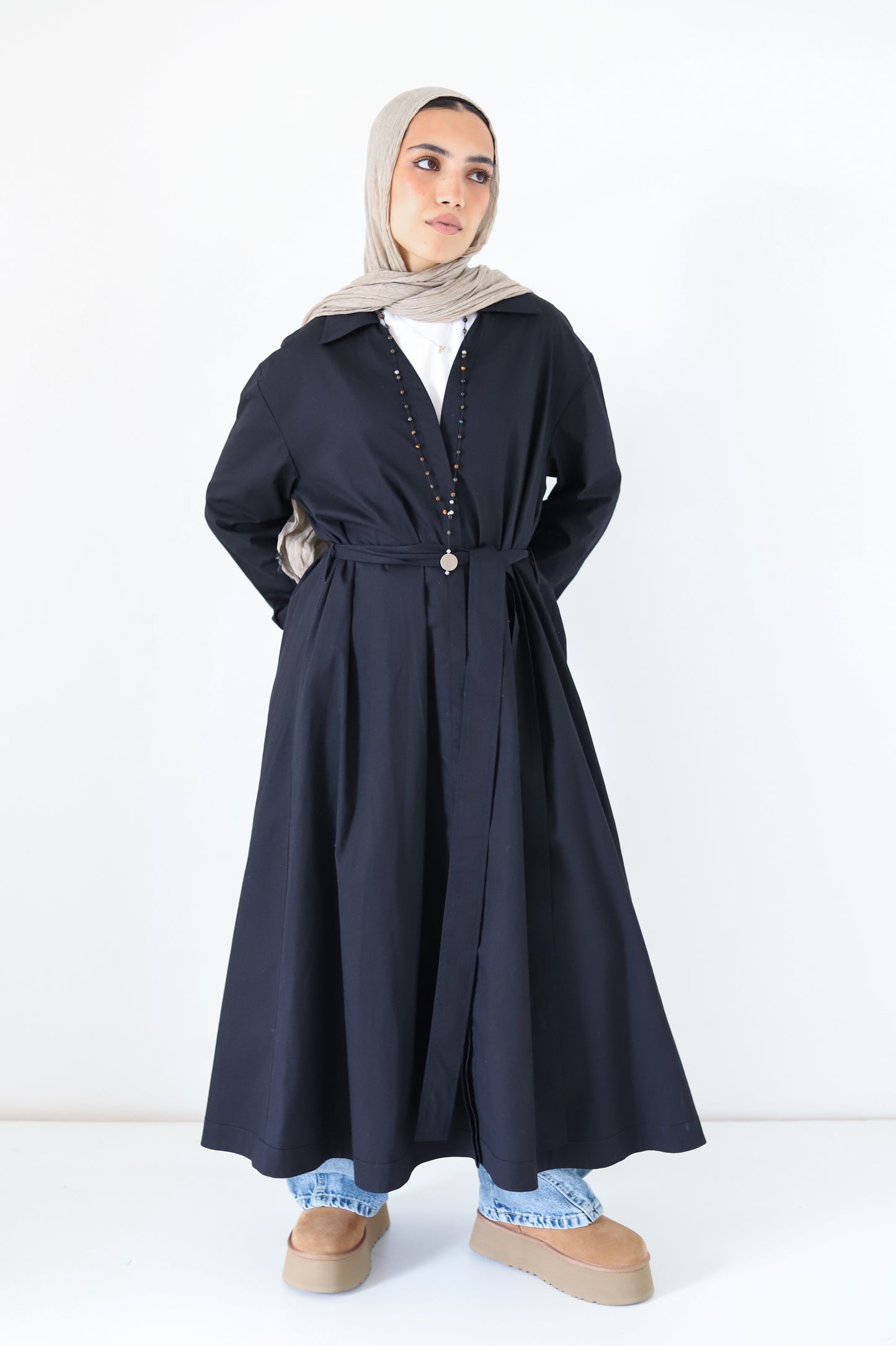 Easy To Style Dress — Black