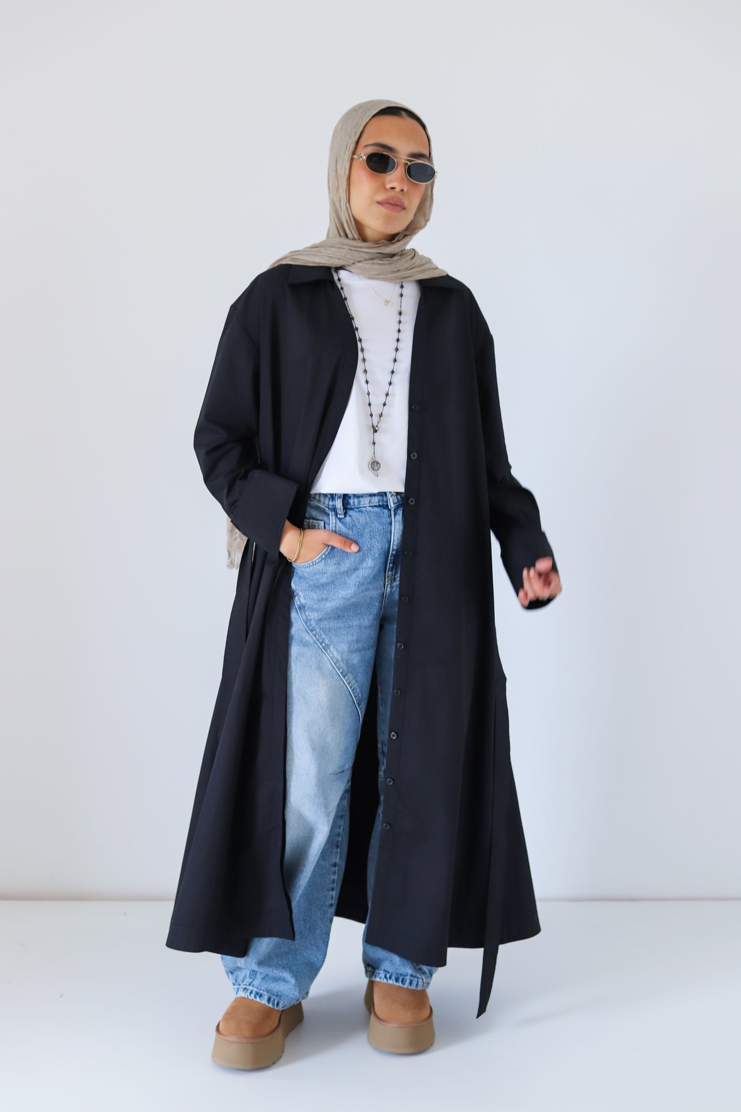 Easy To Style Dress — Black