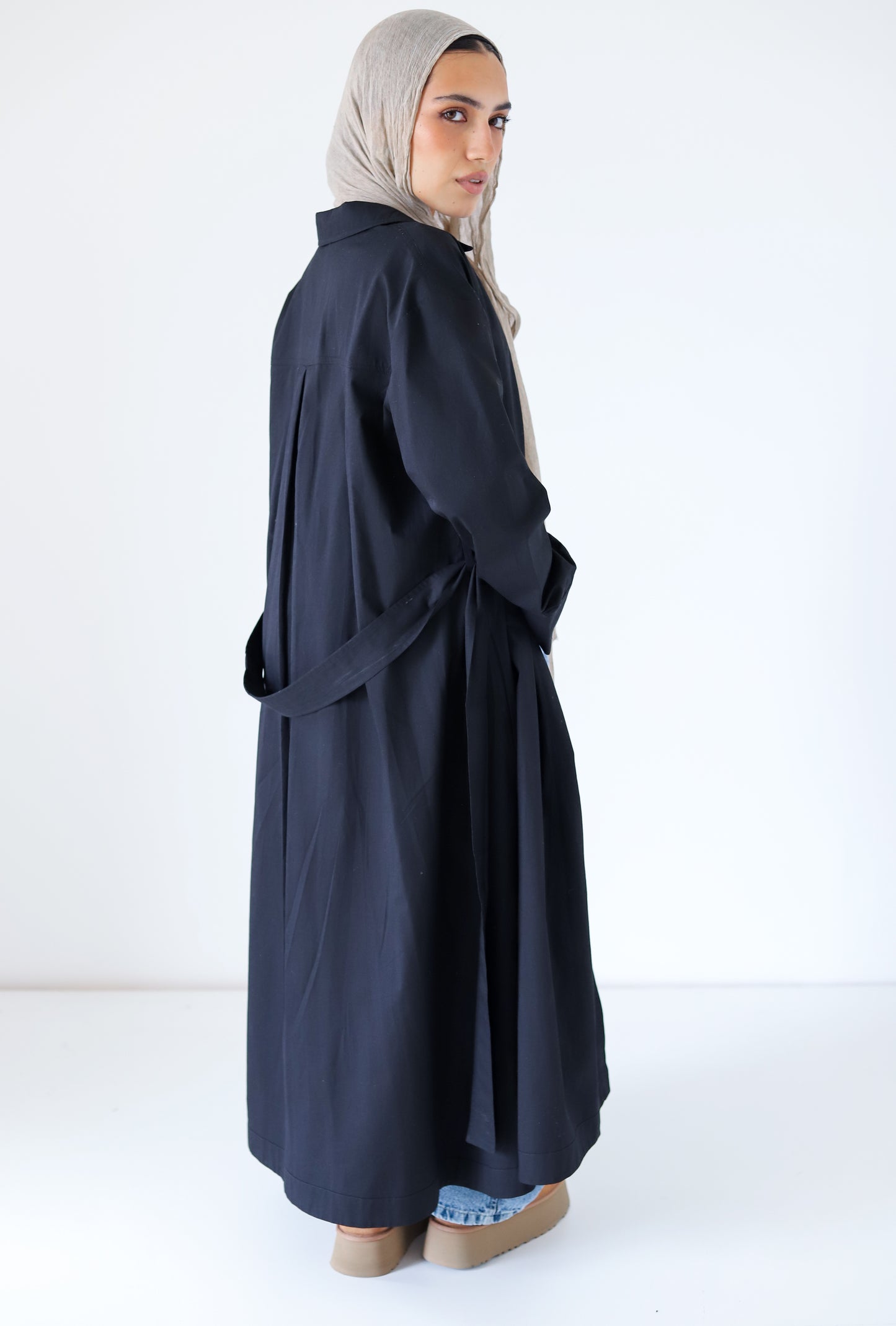 Easy To Style Dress — Black