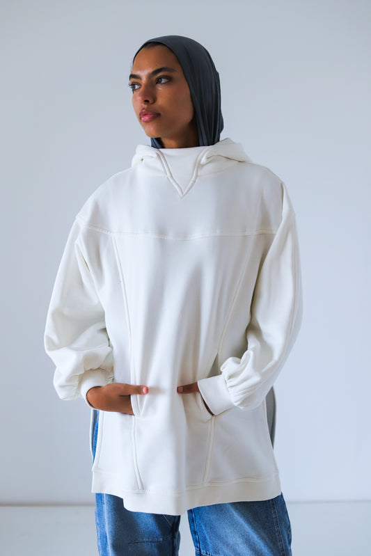 Cozy Hoodie — Off-white