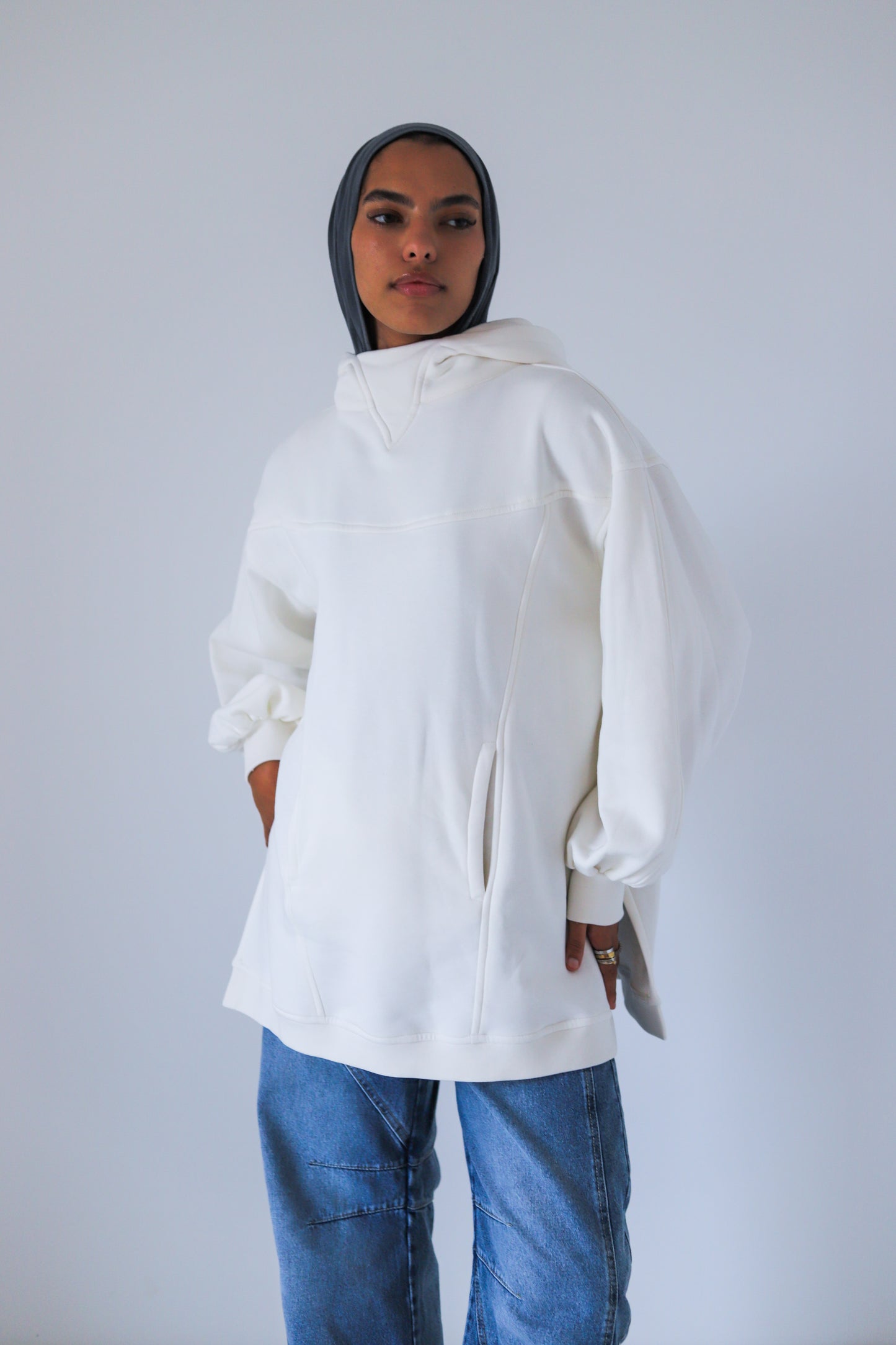 Cozy Hoodie — Off-white