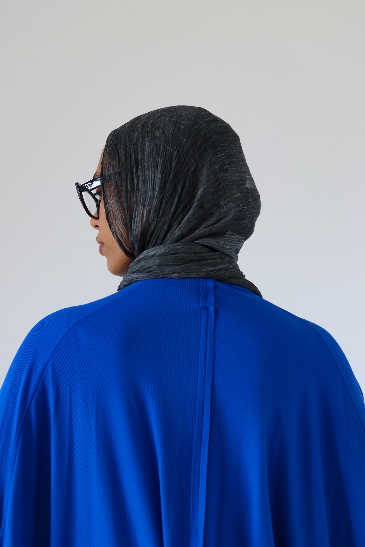 Wingo Pleated Top — Royal Blue