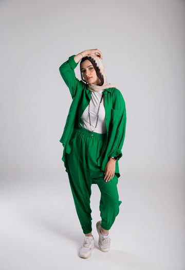 Sufeya Set in Green